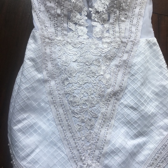 Handmade Mermaid Wedding Dress - Picture 7 of 13